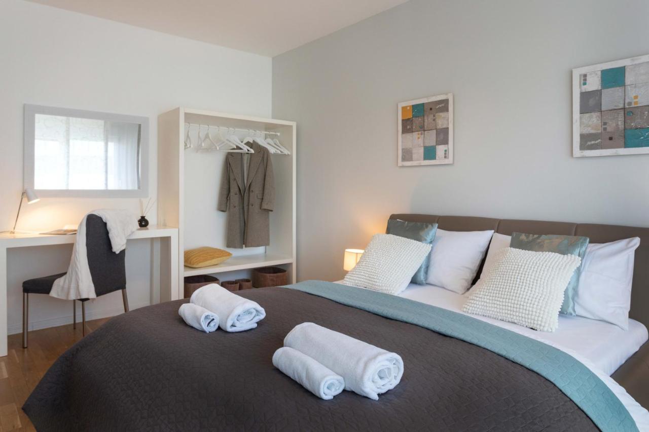 Spacious Apartment In Radnicka Business Zone - Free Parking Zagreb Buitenkant foto